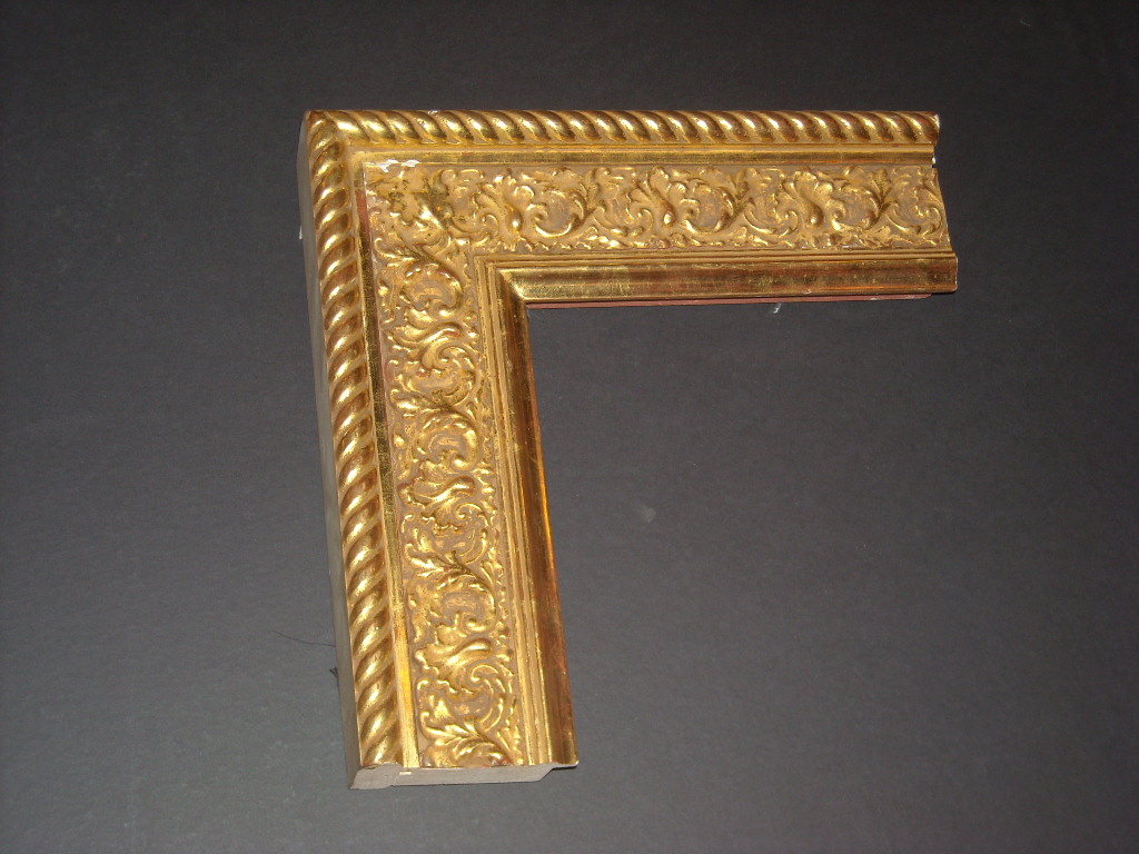RP9   (3 5/8inch)   rope trim embellishment antique gold